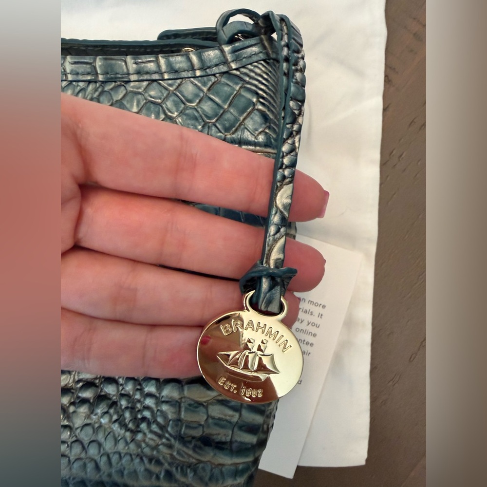 Brahmin Crocodile Embossed Women's Bag - Picture 7 of 7